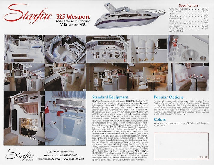 Starfire 325 Wesport Brochure
