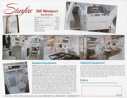 Starfire 265 Wesport Brochure