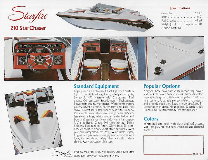 Starfire 210 Starchaser Brochure