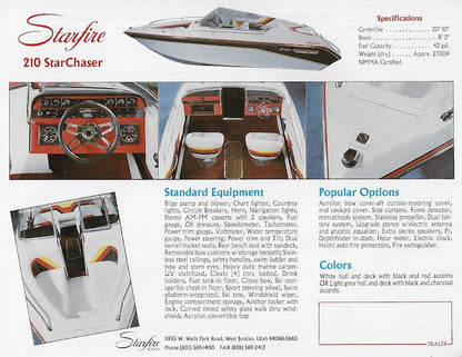 Starfire 210 Starchaser Brochure