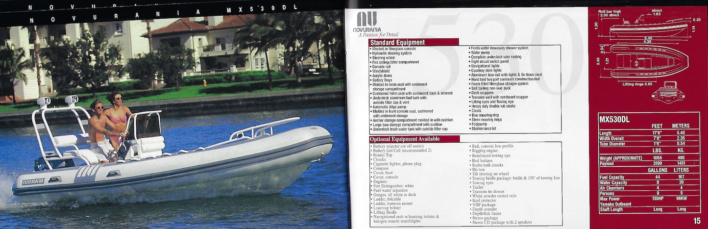 Novurania Deluxe Series Brochure