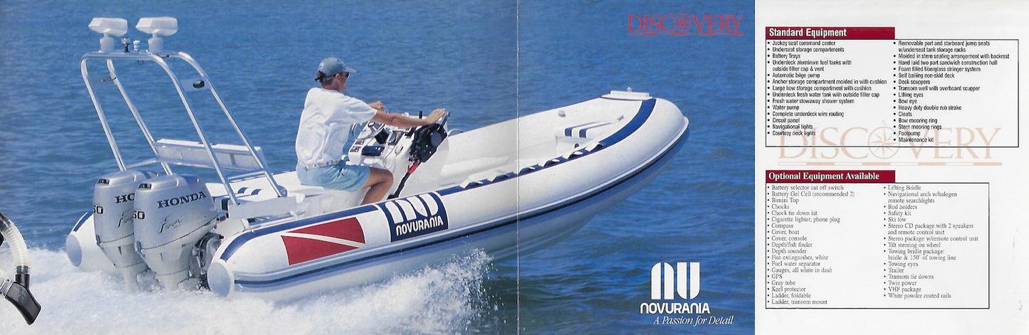 Novurania Discovery Series Brochure