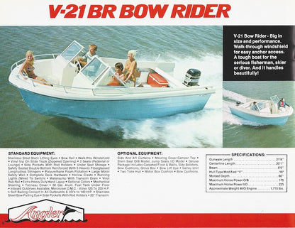 Angler 1983 Brochure
