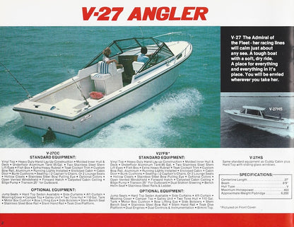 Angler 1983 Brochure