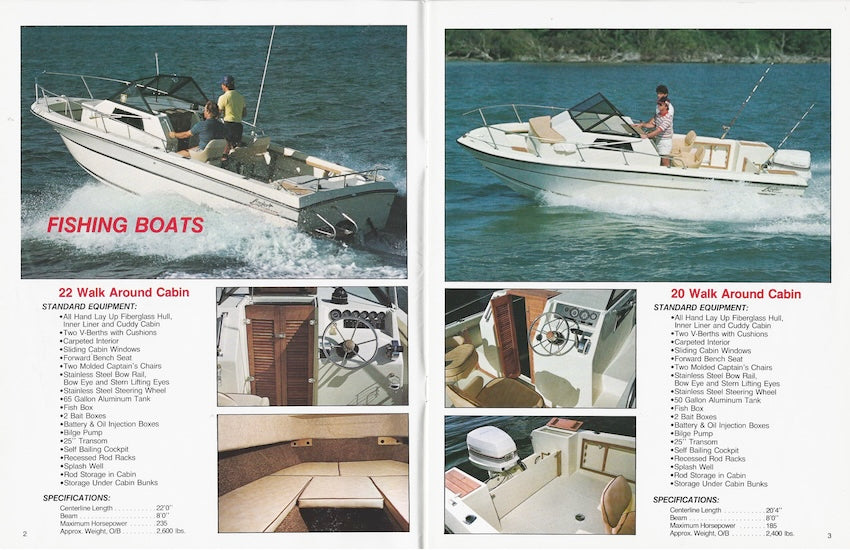 Angler 1986 Brochure