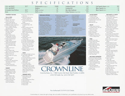 Crownline 330CR Brochure