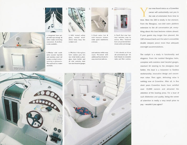 Crownline 330CR Brochure