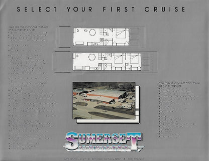 Sumerset 1980s Houseboat Brochure