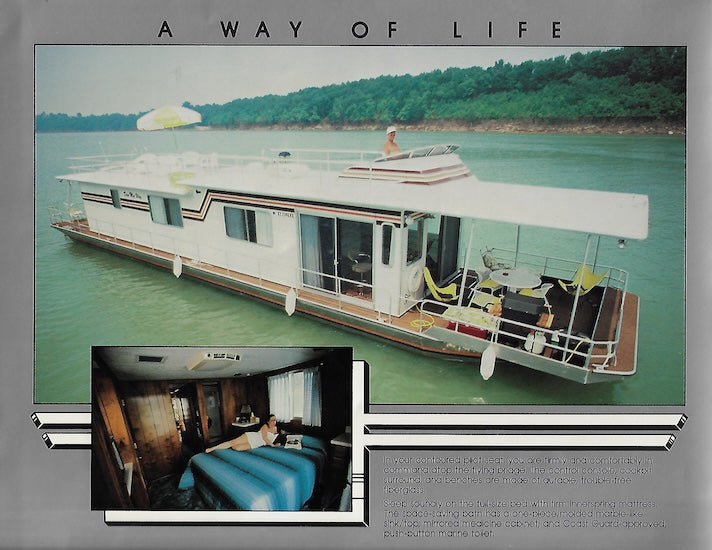 Sumerset 1980s Houseboat Brochure