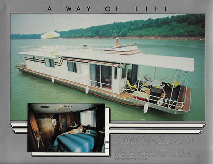 Sumerset 1980s Houseboat Brochure