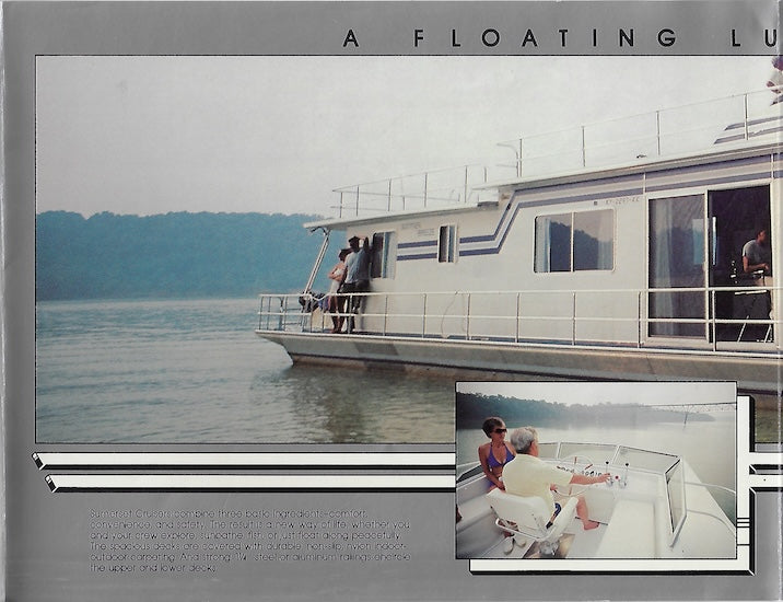 Sumerset 1980s Houseboat Brochure