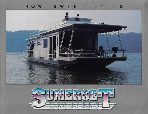 Sumerset 1980s Houseboat Brochure
