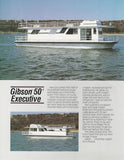 Gibson 50 Executive Houseboat Specification Brochure