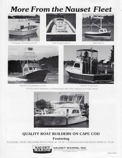 Nauset 249 Sport Convertible Brochure