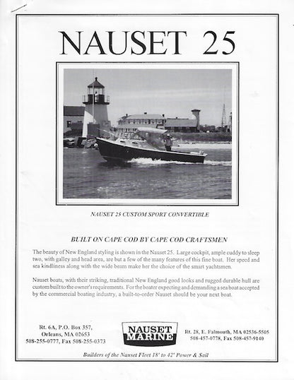 Nauset 25 Brochure