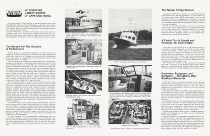Nauset 35 Custom Sportcruiser Brochure