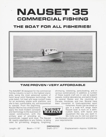 Nauset 35 Commercial Brochure
