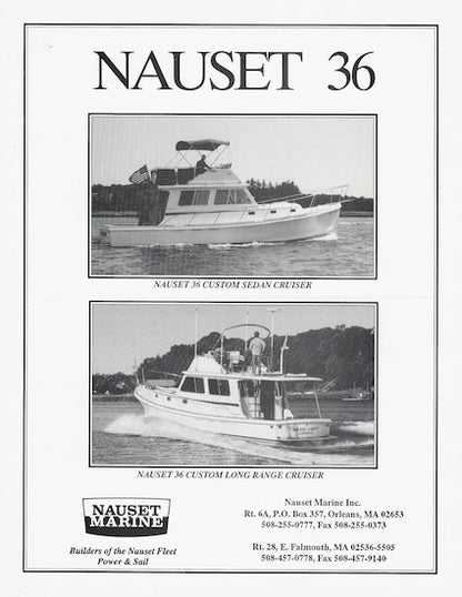 Nauset 36 Brochure