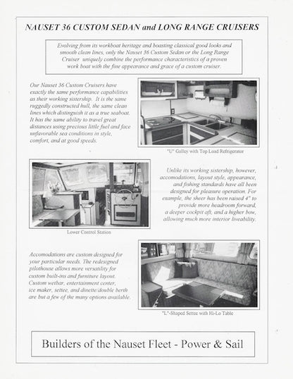 Nauset 36 Brochure