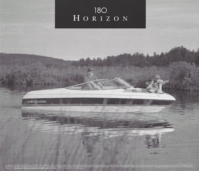 Four Winns 180 Horizon Specification Brochure