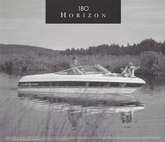 Four Winns 180 Horizon Specification Brochure