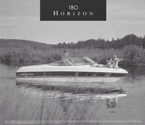 Four Winns 180 Horizon Specification Brochure