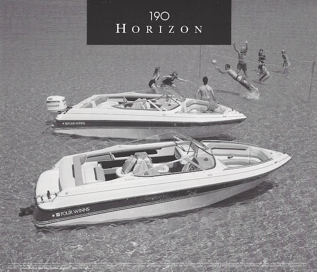 Four Winns 190 Horizon Specification Brochure