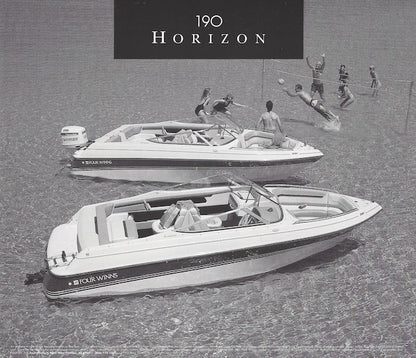 Four Winns 190 Horizon Specification Brochure