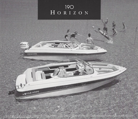 Four Winns 190 Horizon Specification Brochure