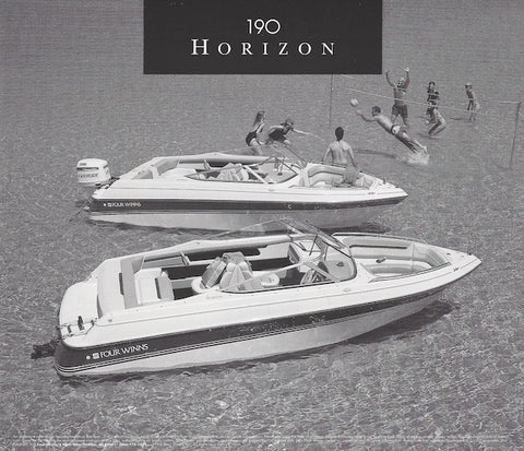 Four Winns 190 Horizon Specification Brochure