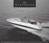 Four Winns 215 Sundowner Specification Brochure