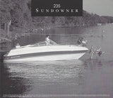 Four Winns 235 Sundowner Specification Brochure