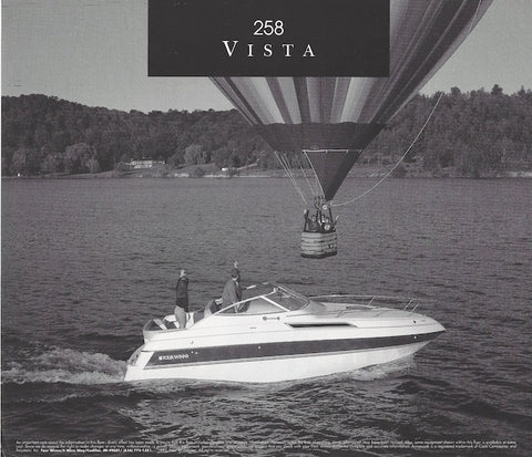 Four Winns 258 Vista Specification Brochure