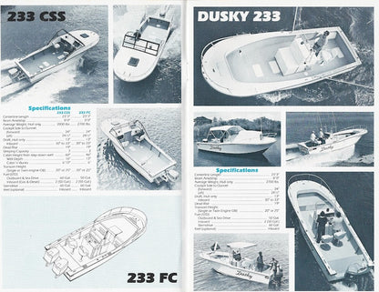 Dusky 1984 Brochure