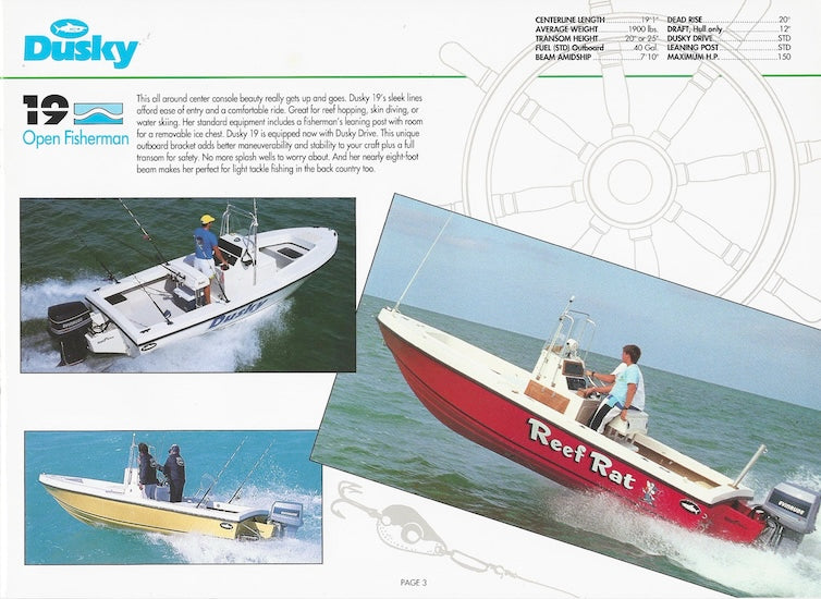 Dusky 1992 Brochure