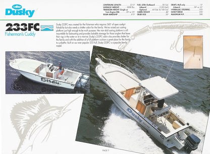 Dusky 1992 Brochure