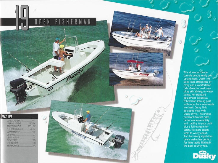 Dusky 1996 Brochure