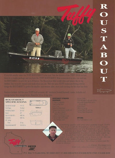 Tuffy Esox Limited & Rousabout Brochure