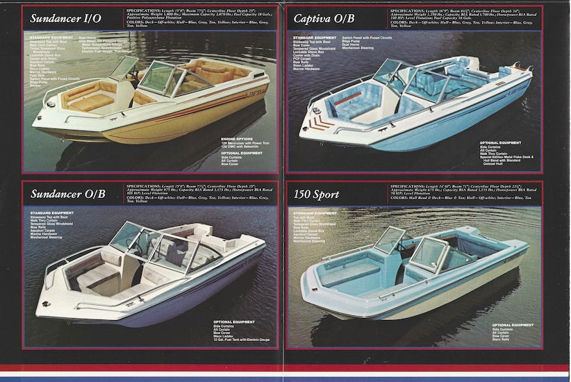 Ebbtide / Dyna-Trak 1980 Poster Brochure