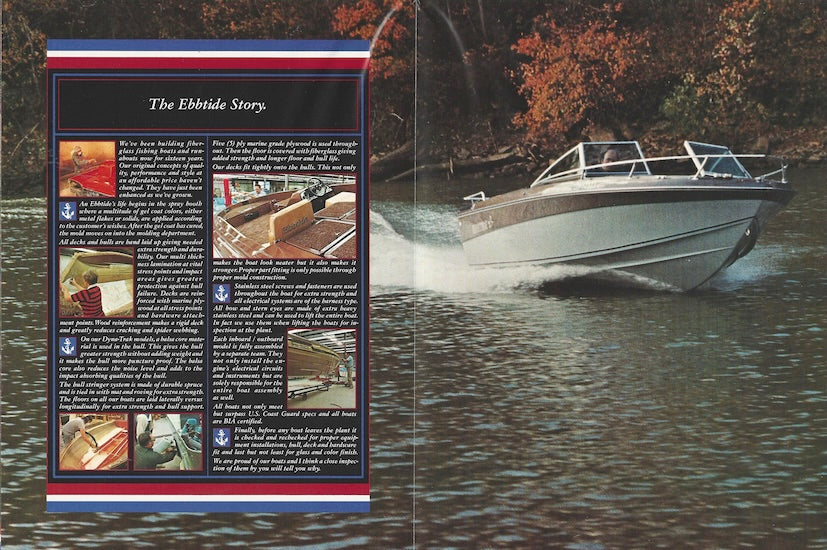 Ebbtide / Dyna-Trak 1980 Poster Brochure