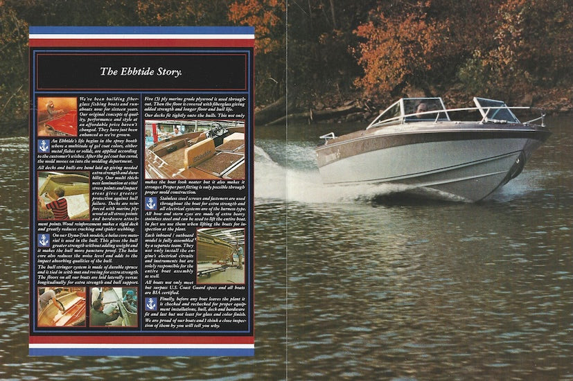 Ebbtide / Dyna-Trak 1981 Poster Brochure