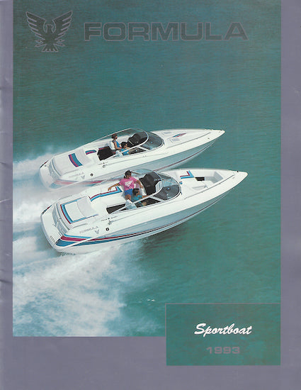 Formula 1993 Sportboat Brochure