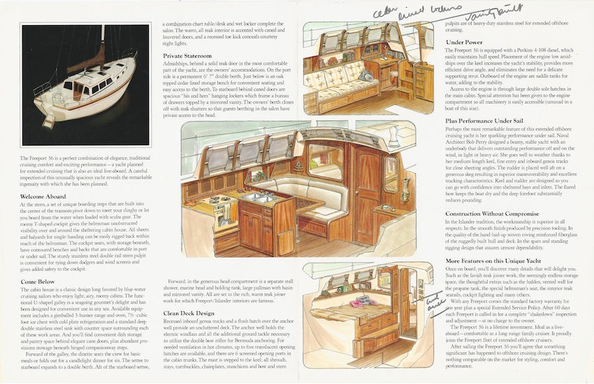 Islander Freeport 36 Brochure