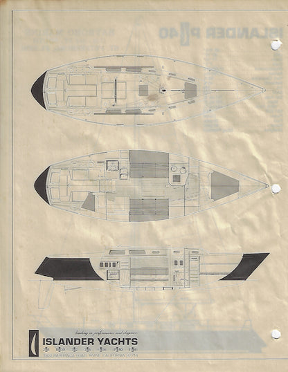 Islander 40 Specification Brochure