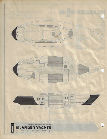 Islander 40 Specification Brochure – SailInfo I boatbrochure.com