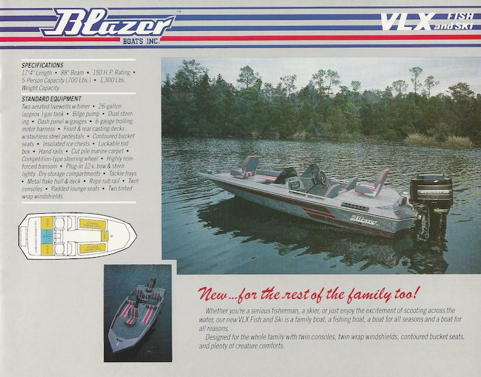 Blazer 1990s Brochure
