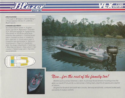 Blazer 1990s Brochure