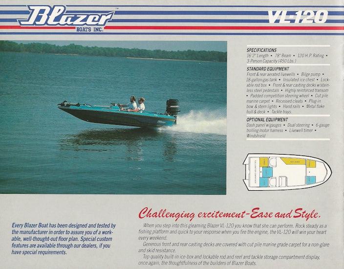 Blazer 1990s Brochure