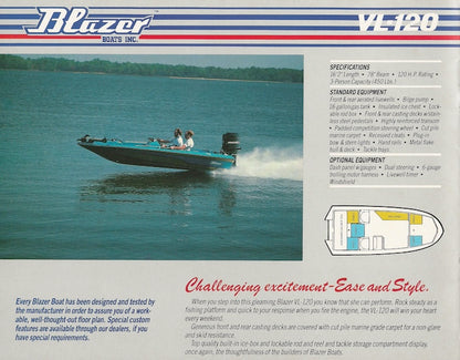 Blazer 1990s Brochure