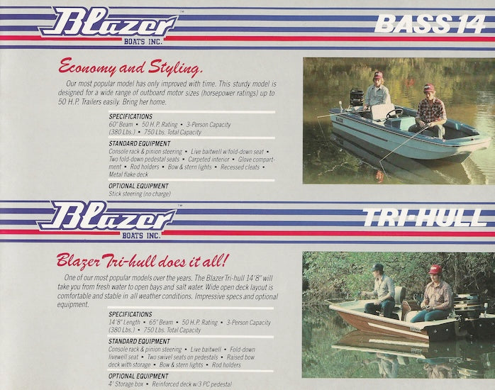 Blazer 1990s Brochure